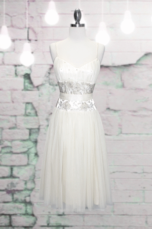 City Triangles Ivory Dress - Size Juniors 5