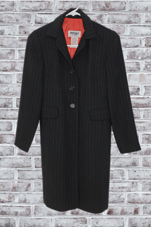 Studio I Petite Pinstripe Jacket - Size 2