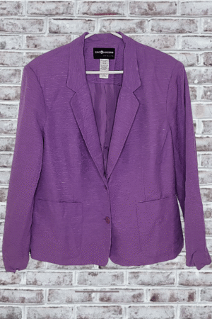 Sag Harbor Petite Suit Jacket - Petite - Size 14