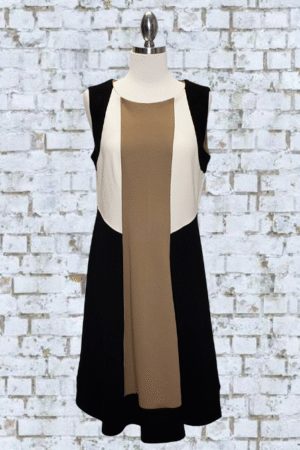 Roz & Ali Color Block Dress - NEW - Size 10