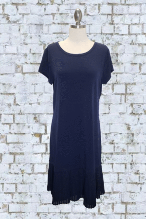 MICHAEL Michael Kors Pleated Ruffle Dress - Size Large