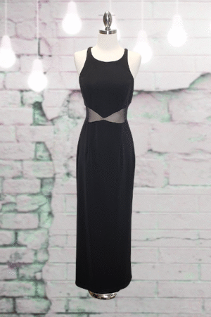 Bari-Jay Peekaboo Gown - Size 7/8