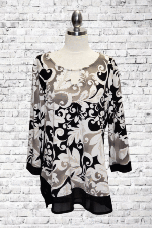 JM Collection Top - Size Large