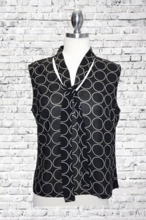New York & Co Sheer Top - Size Medium