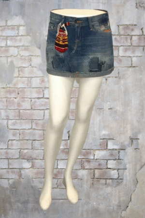 Lucky Legend Mini Jean Skirt - NEW - Size 4