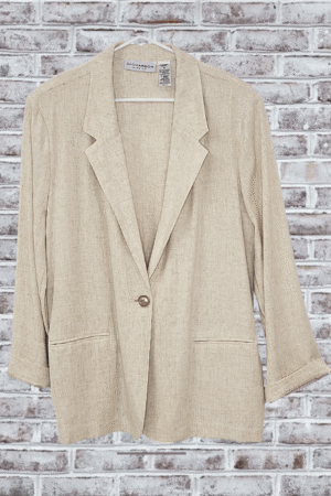Sag Harbor Flax Blazer - NEW - Size 18