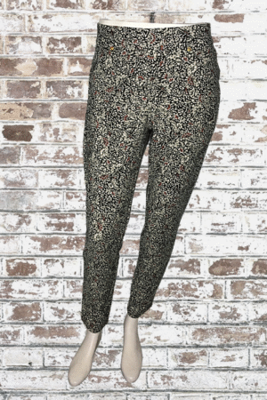 Michael By Michael Kors Stretch Print Pant - Size Large