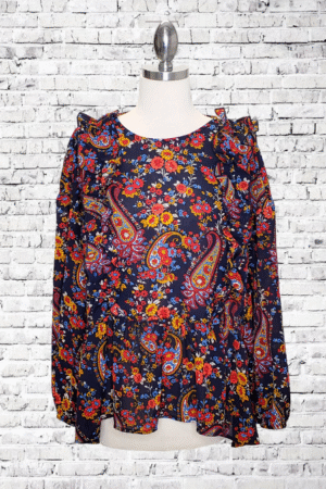 H&M Multi Color Blouse - Size 14