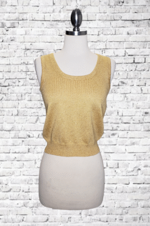 St. John Basics By Marie Gray Sweater Tank - Size Small
