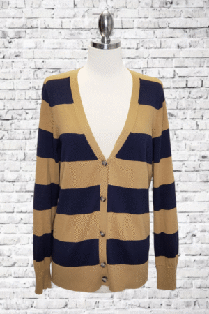 Tommy Hilfiger Stripe Cardigan - Size Large