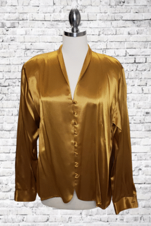 Camille Claudel Gold Orient Top - Size Large