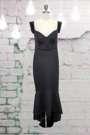 Black Evening Dress - Size Large