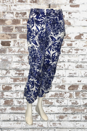 Black Label By Chico's Danube Blue Pants - NWT - Size Medium