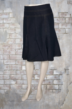 Chaps Denim Skirt - Size 8