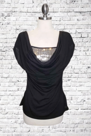 Venus Sequin Top - Size Small