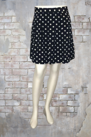 J. Crew Polka Dot Flare Skirt - Size 6
