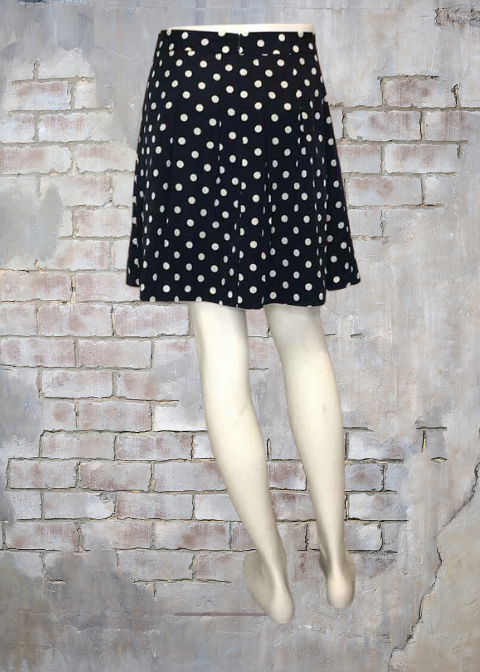 J. Crew Polka Dot Flare Skirt - Size 6 - Image 2