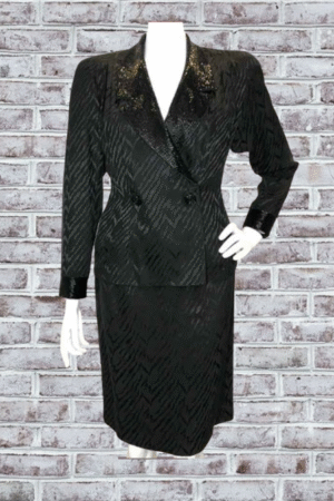 D'ore 2-PC. Silk Skirt Suit - Size 6