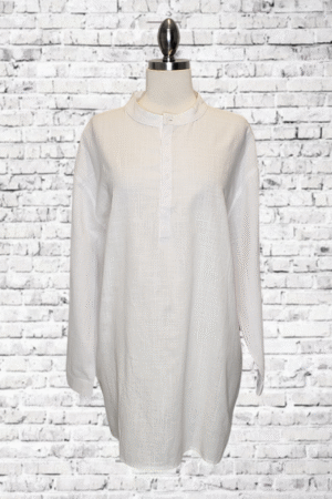 Cotton Flax Blend Top - Size 2X - Plus