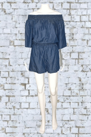 Blue Island Romper - Size Large