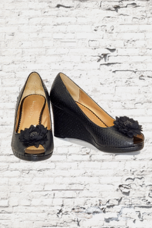 Lindsay Phillips Courtney High Heel Wedges - Size 7