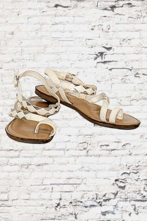 Bar III Flat Sandals - Size 6
