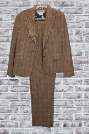 Carlisle 2-PC. Pant Suit - Size 12/14
