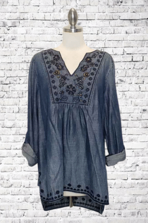 Vintage America Blues Top - Size Large