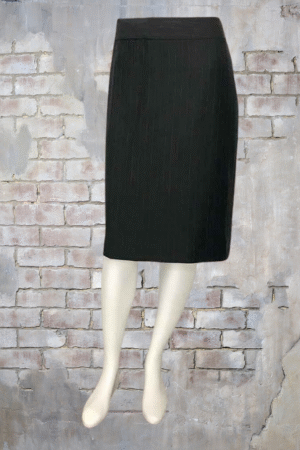 Ann Taylor Loft Pinstripe Skirt - Size 14