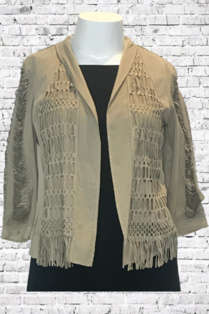 Chico's Faux Suede Cardigan - NEW - Size 1 (Medium)