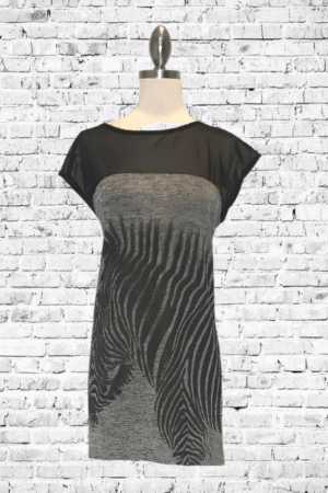 Le Chateau Zebra Top - Size Large