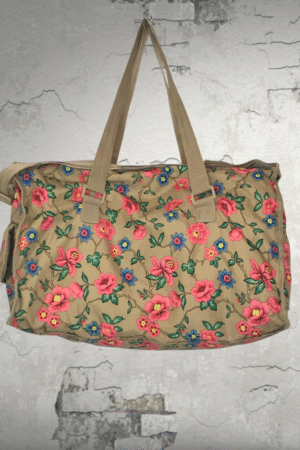 Floral Tote Bag - Size Medium