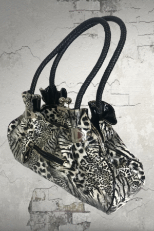 Animal Print Handbag - Size Medium