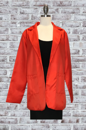 Orange Blazer - Size X-Large