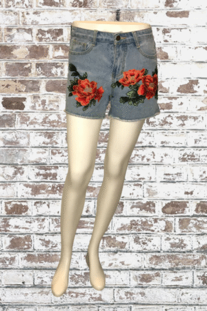 Han Feng Niao Fashion Jeans Jean Shorts - Size Small