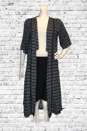 I. Madeline Cardigan Duster Top - Size Large