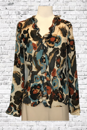 I.E. Silk Top - Size Medium