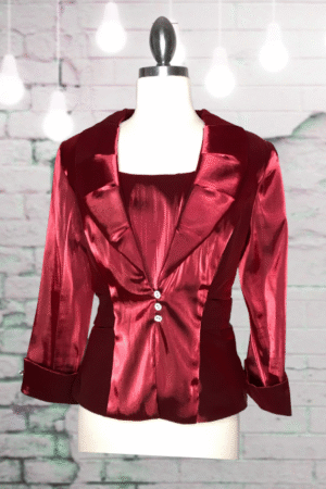 Dressbarn Collection Top & Jacket - 2-PC. Set - Size 10