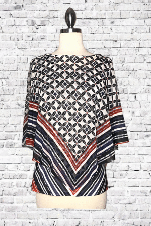 One World Live & Let Live Top - Petite - Size Medium