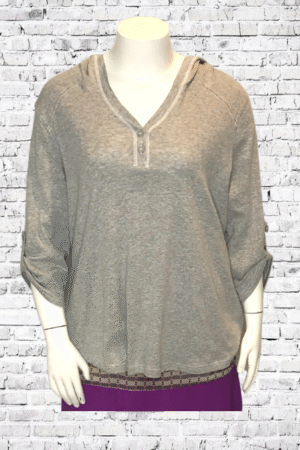 Just My Size Hooded Top - NEW - Size 3X (22W-24W) - Plus