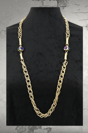 34" Costume Jewelry Necklace