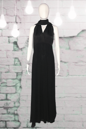 Dessy Collection By Vivian Diamond Formal Gown - Size Medium