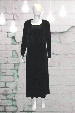Nina Piccalino Gown - 2-PC. Set - Size 8
