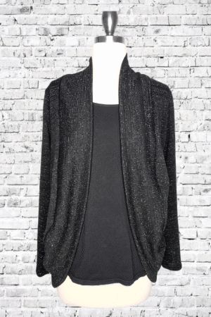 AB Studio Cardigan Top - Size Medium