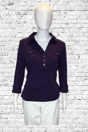Karen Scott Petites Top - Petite - Size Large