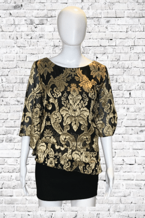 Alex Evenings Top - NEW - Size Medium