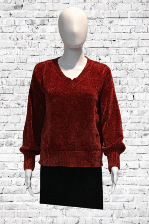 Pink Rose Sweater Top - Size Small