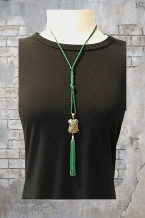 Fashion Jewelry 26" Tassel Pendant Necklace