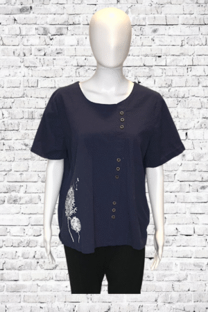 Navy Top - Size X-Large
