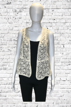 J. Jill Lace Vest - Petite - Size Small